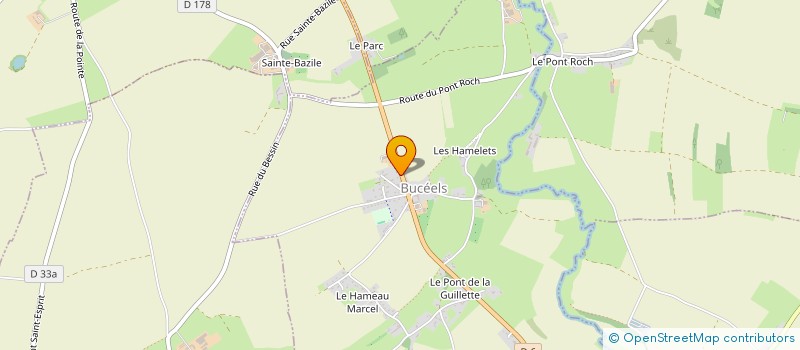 localisation de l'entreprise MONSIEUR GUILLAUME PLANCHON  BUCEELS