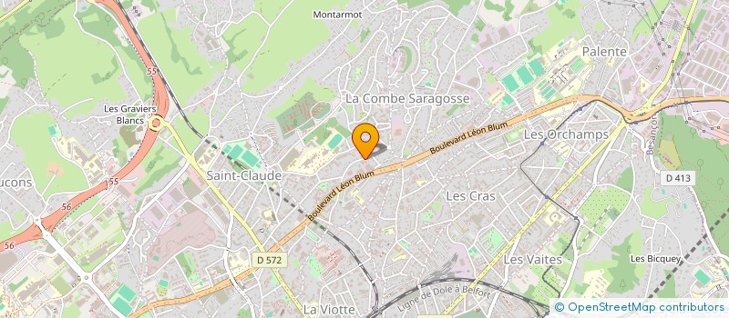localisation de l'entreprise MONSIEUR GUILLAUME PLATEL à BESANCON