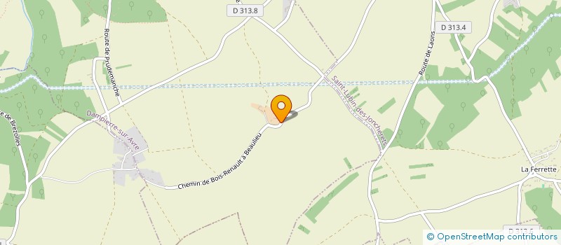 localisation de l'entreprise MONSIEUR GUILLAUME PLOVIE à DAMPIERRE-SUR-AVRE