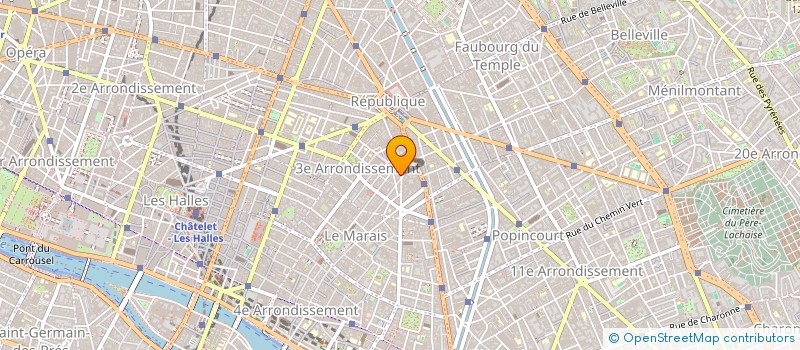 localisation de l'entreprise MONSIEUR GUILLAUME PLUCHON à PARIS