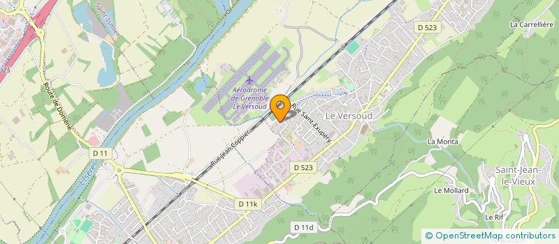 localisation de l'entreprise MONSIEUR GUILLAUME POIGNON  LE VERSOUD