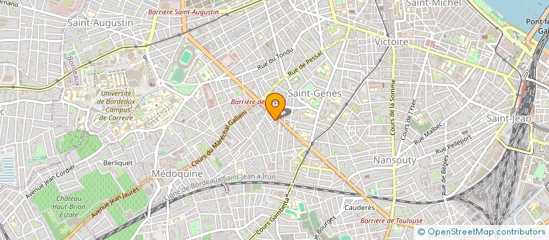 localisation de l'entreprise MONSIEUR GUILLAUME POIROT  TALENCE