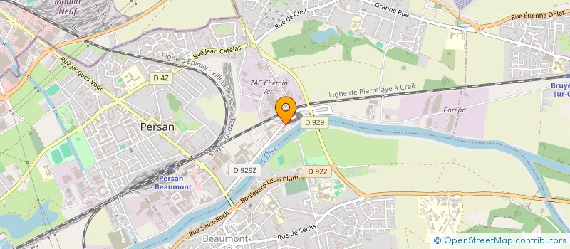 localisation de l'entreprise MONSIEUR GUILLAUME POLAT  PERSAN