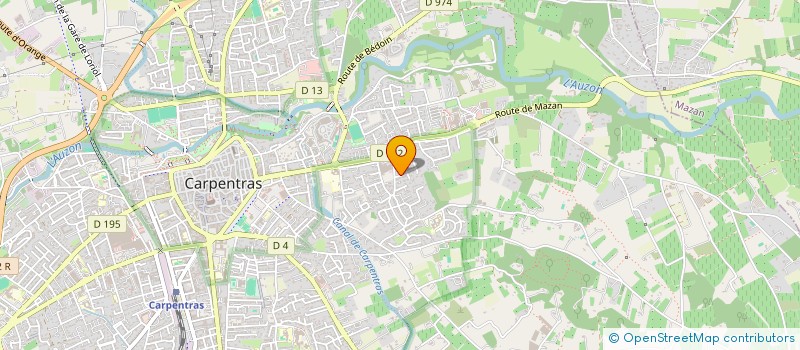 localisation de l'entreprise MONSIEUR GUILLAUME PONSONNAILLE à CARPENTRAS