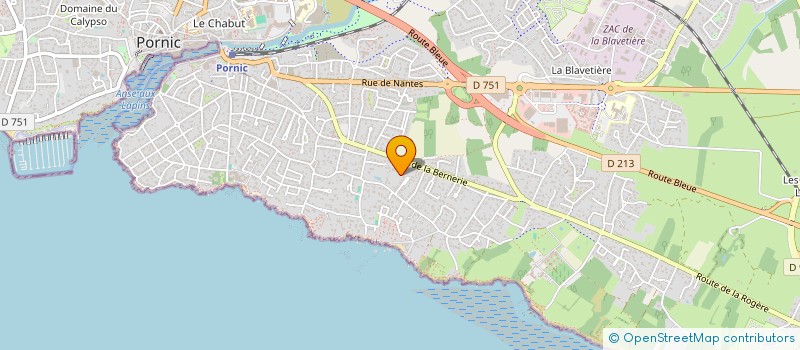 localisation de l'entreprise MONSIEUR GUILLAUME PORCHER  PORNIC