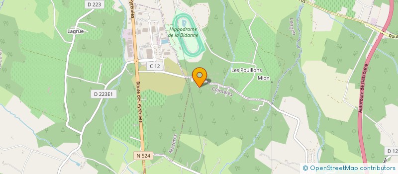 localisation de l'entreprise MONSIEUR GUILLAUME PORTEJOIE  COIMERES