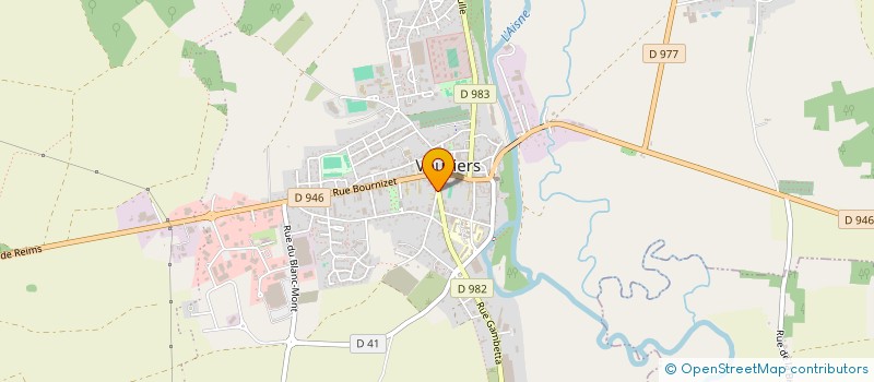 localisation de l'entreprise MONSIEUR GUILLAUME POTIER à VOUZIERS