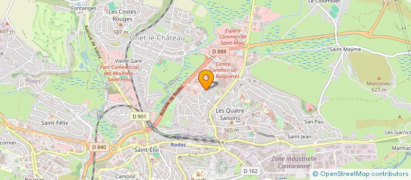 localisation de l'entreprise MONSIEUR GUILLAUME POUGENQ  ONET-LE-CHATEAU