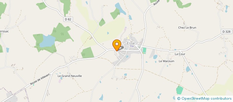 localisation de l'entreprise MONSIEUR GUILLAUME POUIT à ESSE