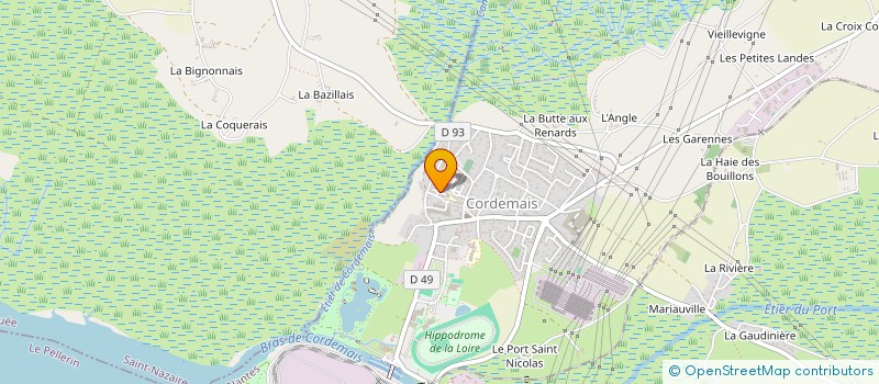 localisation de l'entreprise MONSIEUR GUILLAUME POUMES à VIGNEUX-DE-BRETAGNE