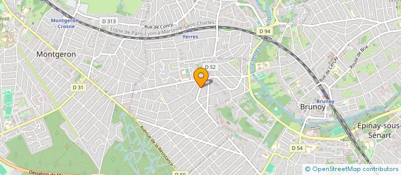 localisation de l'entreprise MONSIEUR GUILLAUME POUX  YERRES