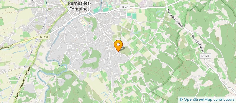 localisation de l'entreprise MONSIEUR GUILLAUME PRAT  PERNES-LES-FONTAINES