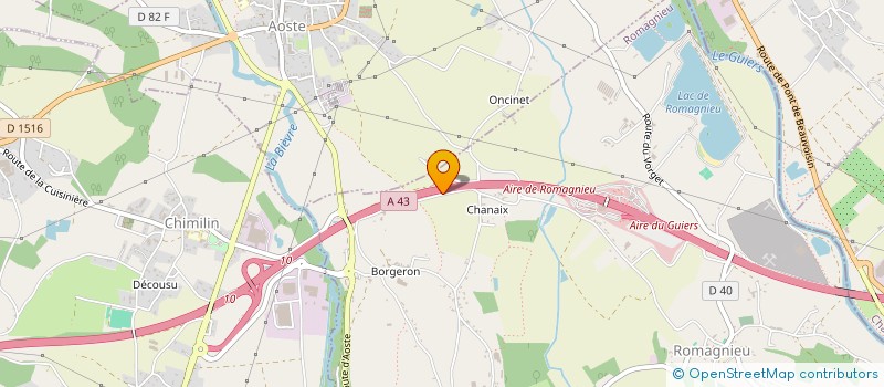 localisation de l'entreprise MONSIEUR GUILLAUME PRECISO  ROMAGNIEU