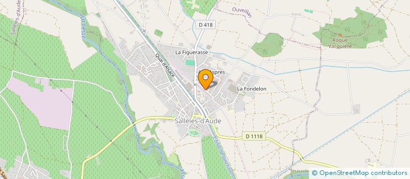 localisation de l'entreprise MONSIEUR GUILLAUME PREDA  SALLELES-D'AUDE