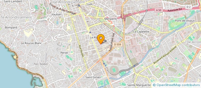 localisation de l'entreprise MONSIEUR GUILLAUME PRENAT à MARSEILLE