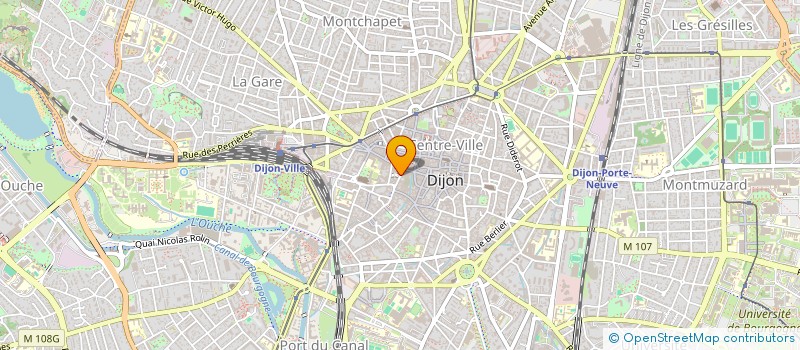 localisation de l'entreprise MONSIEUR GUILLAUME PRENEY à DIJON