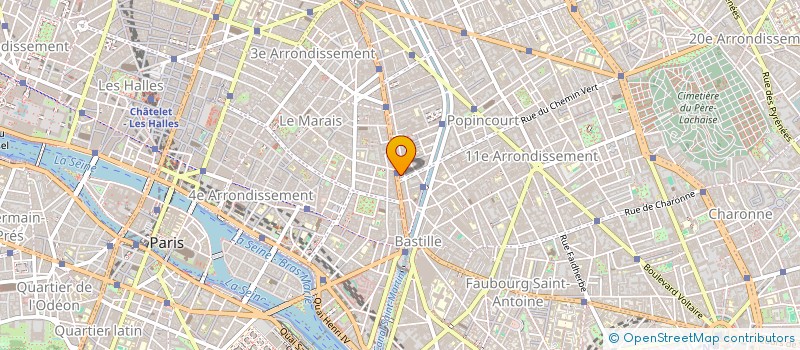 localisation de l'entreprise MONSIEUR GUILLAUME PRESSENSE  PARIS