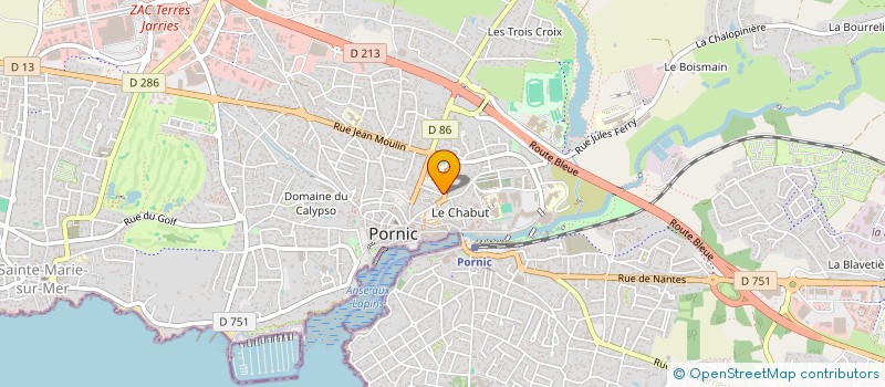 localisation de l'entreprise MONSIEUR GUILLAUME PREUX  PORNIC