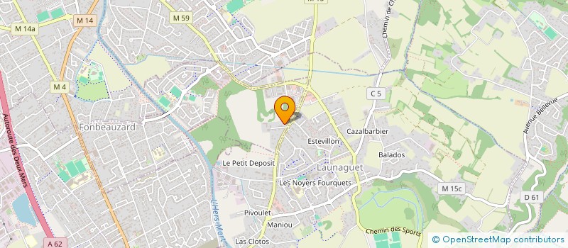 localisation de l'entreprise MONSIEUR GUILLAUME PRIZZON  FONBEAUZARD