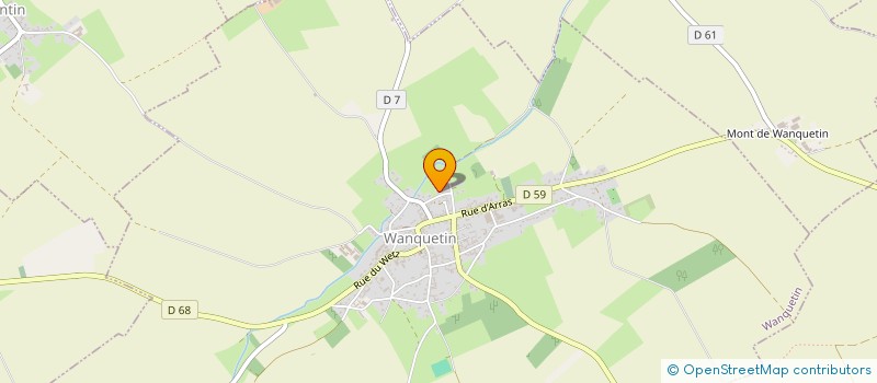 localisation de l'entreprise MONSIEUR GUILLAUME PROGIN  WANQUETIN