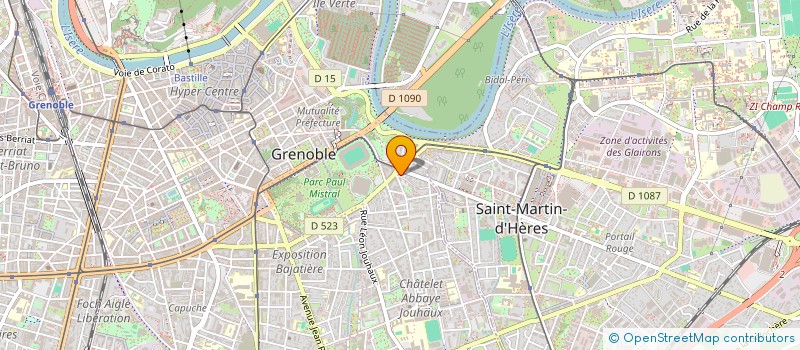 localisation de l'entreprise MONSIEUR GUILLAUME PROVOST  CROLLES