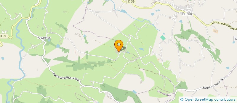 localisation de l'entreprise MONSIEUR GUILLAUME PUECH  LUNAC