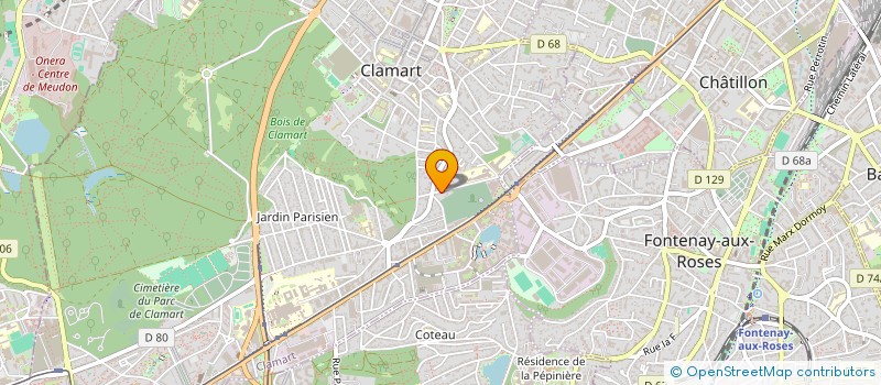 localisation de l'entreprise MONSIEUR GUILLAUME PUJOL à CLAMART