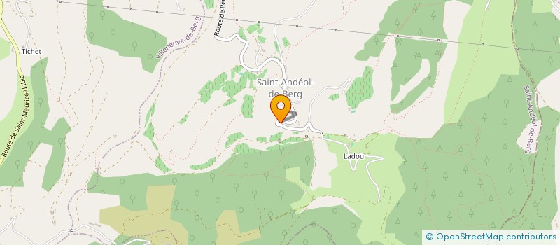 localisation de l'entreprise MONSIEUR GUILLAUME PUJOL  SAINT-ANDEOL-DE-BERG