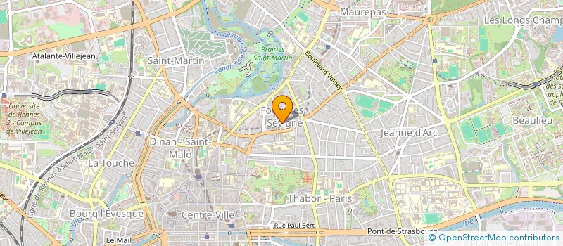 localisation de l'entreprise MONSIEUR GUILLAUME PUSSARD  RENNES