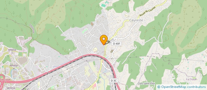 localisation de l'entreprise MONSIEUR GUILLAUME PUZZI à CEYRESTE