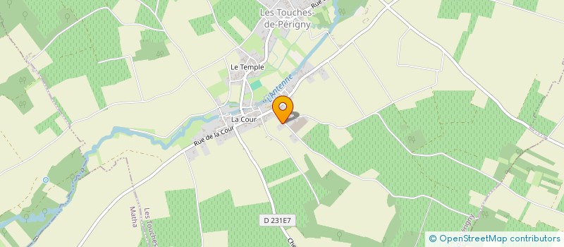 localisation de l'entreprise MONSIEUR GUILLAUME PYPE-BAUDOIN  LES TOUCHES-DE-PERIGNY