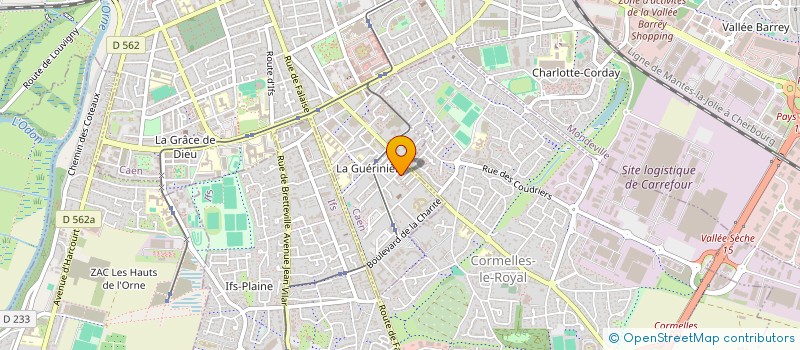 localisation de l'entreprise MONSIEUR GUILLAUME QUAGHEBEUR à CAEN