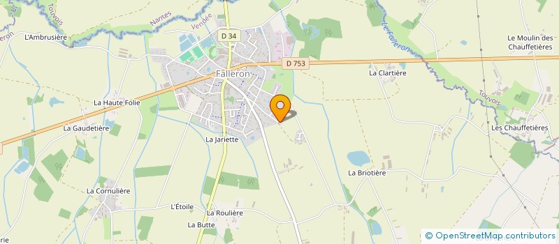 localisation de l'entreprise MONSIEUR GUILLAUME QUAIREAU  FALLERON