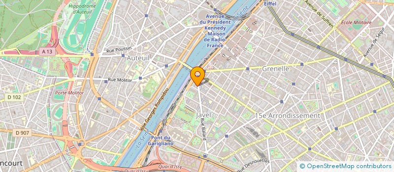 localisation de l'entreprise MONSIEUR GUILLAUME QUATRAVAUX  PARIS