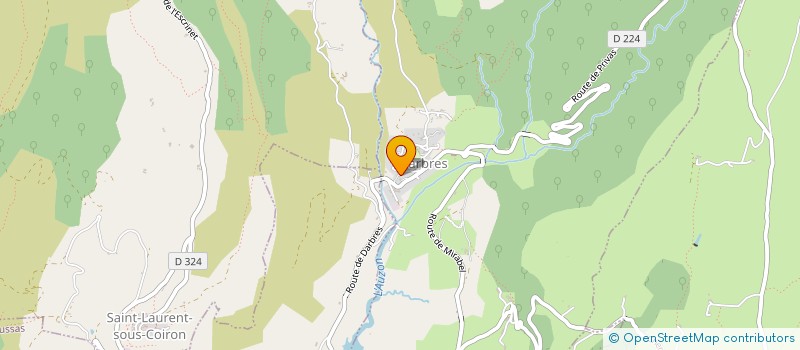 localisation de l'entreprise MONSIEUR GUILLAUME QUET  DARBRES