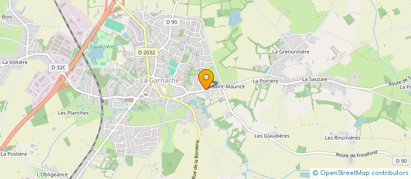 localisation de l'entreprise MONSIEUR GUILLAUME QUEVEAU  LA GARNACHE