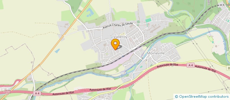 localisation de l'entreprise MONSIEUR GUILLAUME QUIGNON  VALLEROY