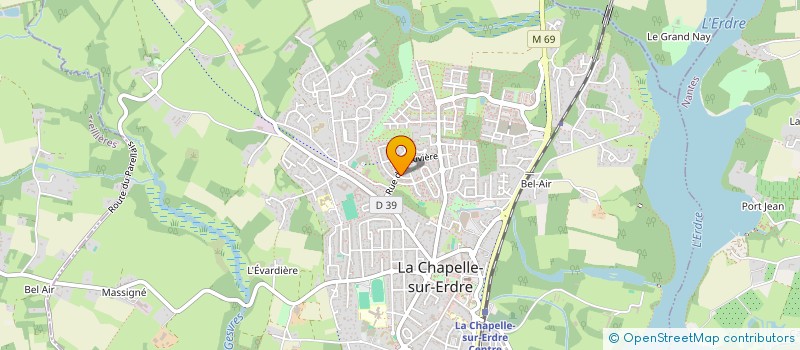 localisation de l'entreprise MONSIEUR GUILLAUME QUIRION à CHAPELLE-SUR-ERDRE (LA)