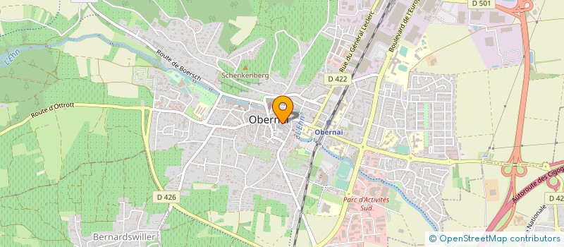 localisation de l'entreprise MONSIEUR GUILLAUME QUOIX à OBERNAI