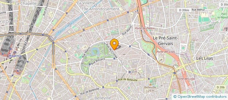 localisation de l'entreprise MONSIEUR GUILLAUME RABASTE  PARIS