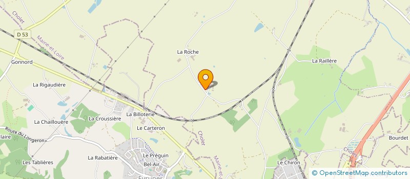 localisation de l'entreprise MONSIEUR GUILLAUME RABILLARD à SAINT-CHRISTOPHE-DU-BOIS
