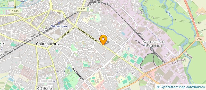 localisation de l'entreprise MONSIEUR GUILLAUME RABILLE à CHATEAUROUX