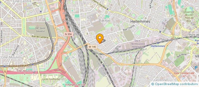 localisation de l'entreprise MONSIEUR GUILLAUME RABJEAU à LILLE