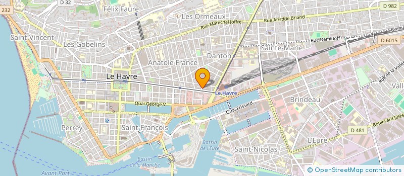 localisation de l'entreprise MONSIEUR GUILLAUME RABOT  LE HAVRE