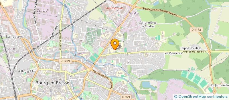 localisation de l'entreprise MONSIEUR GUILLAUME RABUEL  BOURG-EN-BRESSE