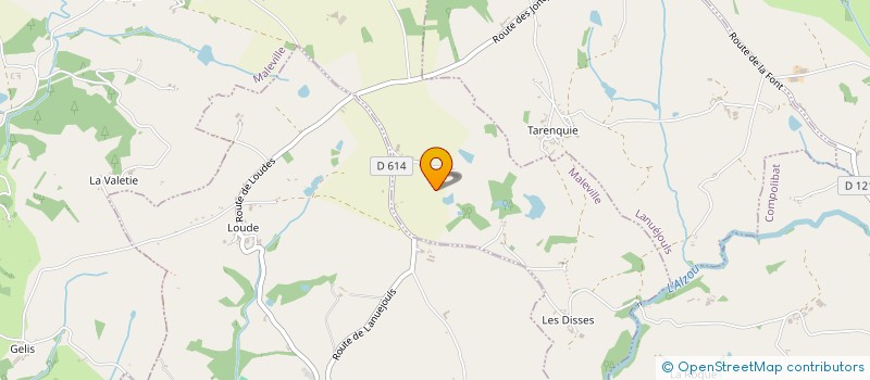 localisation de l'entreprise MONSIEUR GUILLAUME RADTKE  MALEVILLE