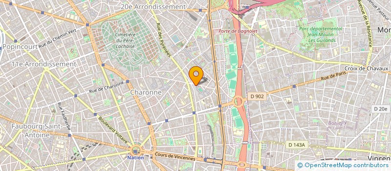 localisation de l'entreprise MONSIEUR GUILLAUME RAFFETIN  PARIS