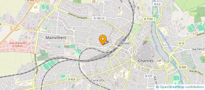 localisation de l'entreprise MONSIEUR GUILLAUME RAGOT à MAINVILLIERS