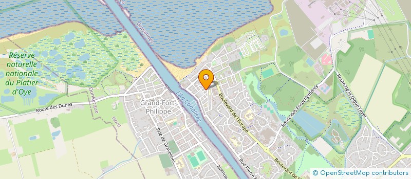 localisation de l'entreprise MONSIEUR GUILLAUME RAMBAUD à GRAVELINES