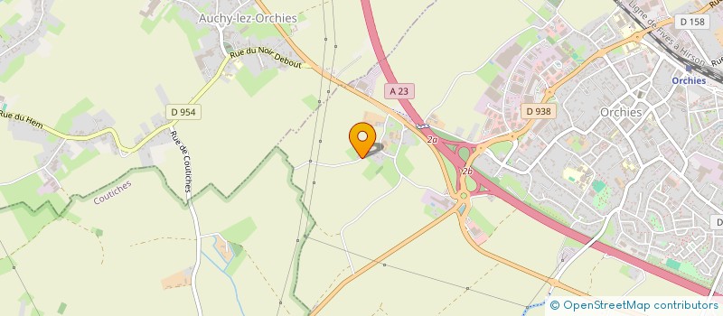 localisation de l'entreprise MONSIEUR GUILLAUME RAMBEAU  ORCHIES